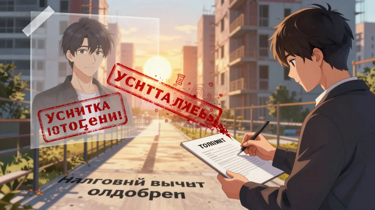 Покупатель получает налоговый вычет через уступку права требования на новостройку от брата.