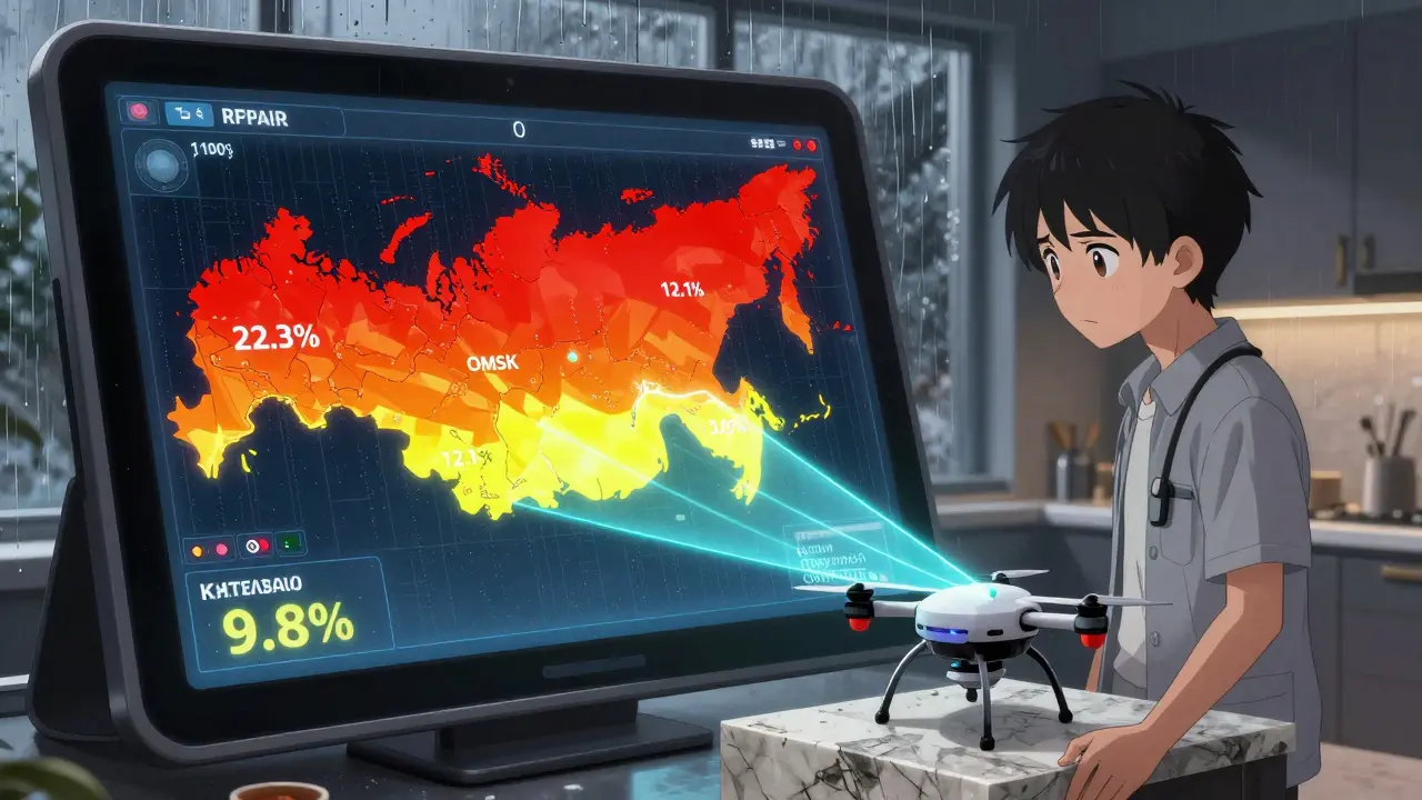 В 2025 году оценщик использует AI-дрон для анализа дизайнерского ремонта с региональными ценами на экране.
