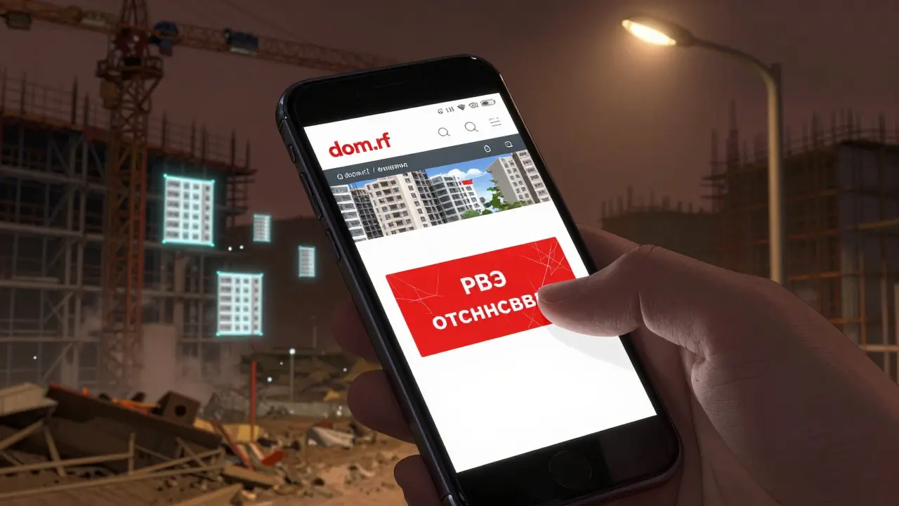 Рука скроллит телефон с предупреждением о отсутствии разрешения на ввод в эксплуатацию.