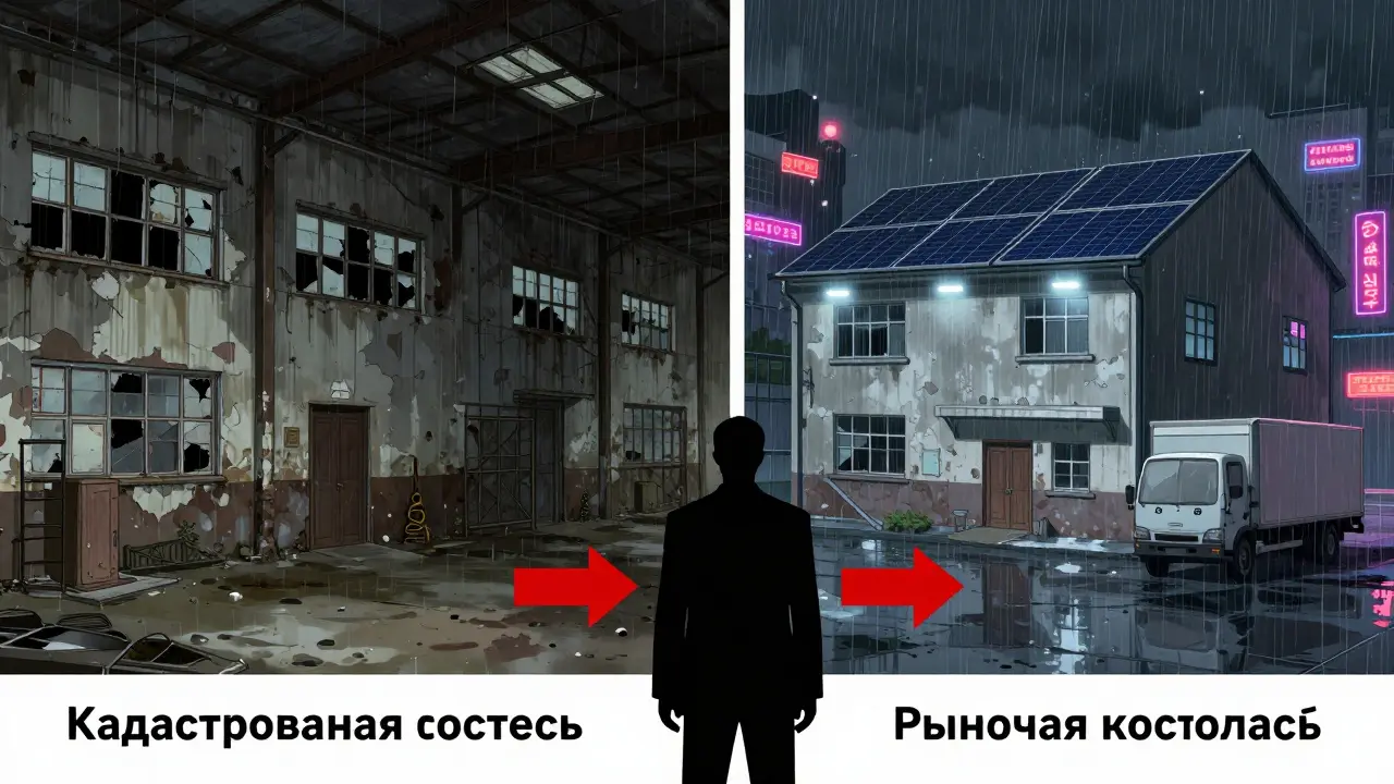 Два варианта одного склада: старый и современный, с разницей в стоимости.