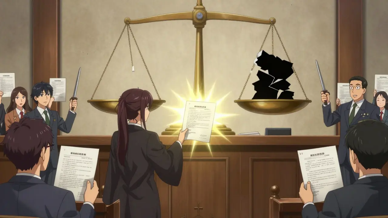 Судебный процесс: отчет об оценке освещает спор между супругами и налоговой службой, весы сравнивают кадастровую и рыночную стоимость.