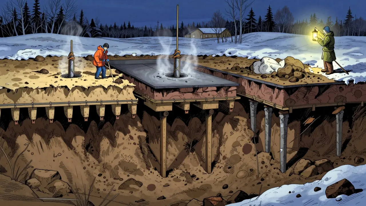 Как выбрать тип фундамента для загородного дома по грунтам участка